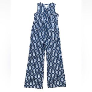 Charlotte Taylor For Anthropologie Printed Sleeveless Jumpsuit Pants Sz 10